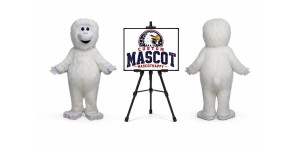 Snow Monster Mascot Costume for Halloween Events Snow Monster Mascot Costume for Halloween Events