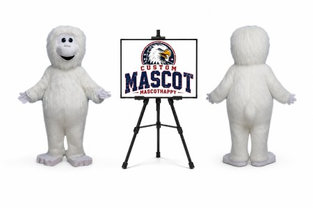 Snow Monster Mascot Costume for Halloween Events