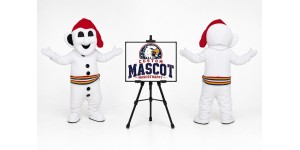 Snowman Mascot Costume for Christmas Events Snowman Mascot Costume for Christmas Events