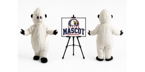Snowman Snow Monster Mascot Costume for Halloween Events Snowman Snow Monster Mascot Costume for Halloween Events
