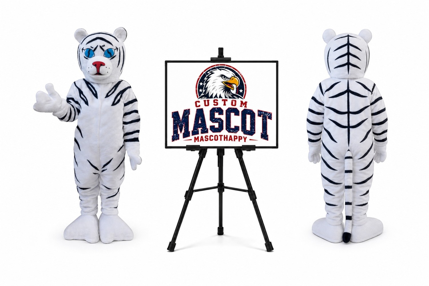 Tiger Cartoon Mascot Christmas Costume Mascot Costume for Christmas Events Tiger Cartoon Mascot Christmas Costume Mascot Costume for Christmas Events