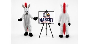 Unicorn Mascot Costume for Food Events Unicorn Mascot Costume for Food Events