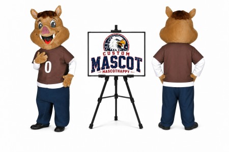 Wild Boar Pig Mascot Costume
