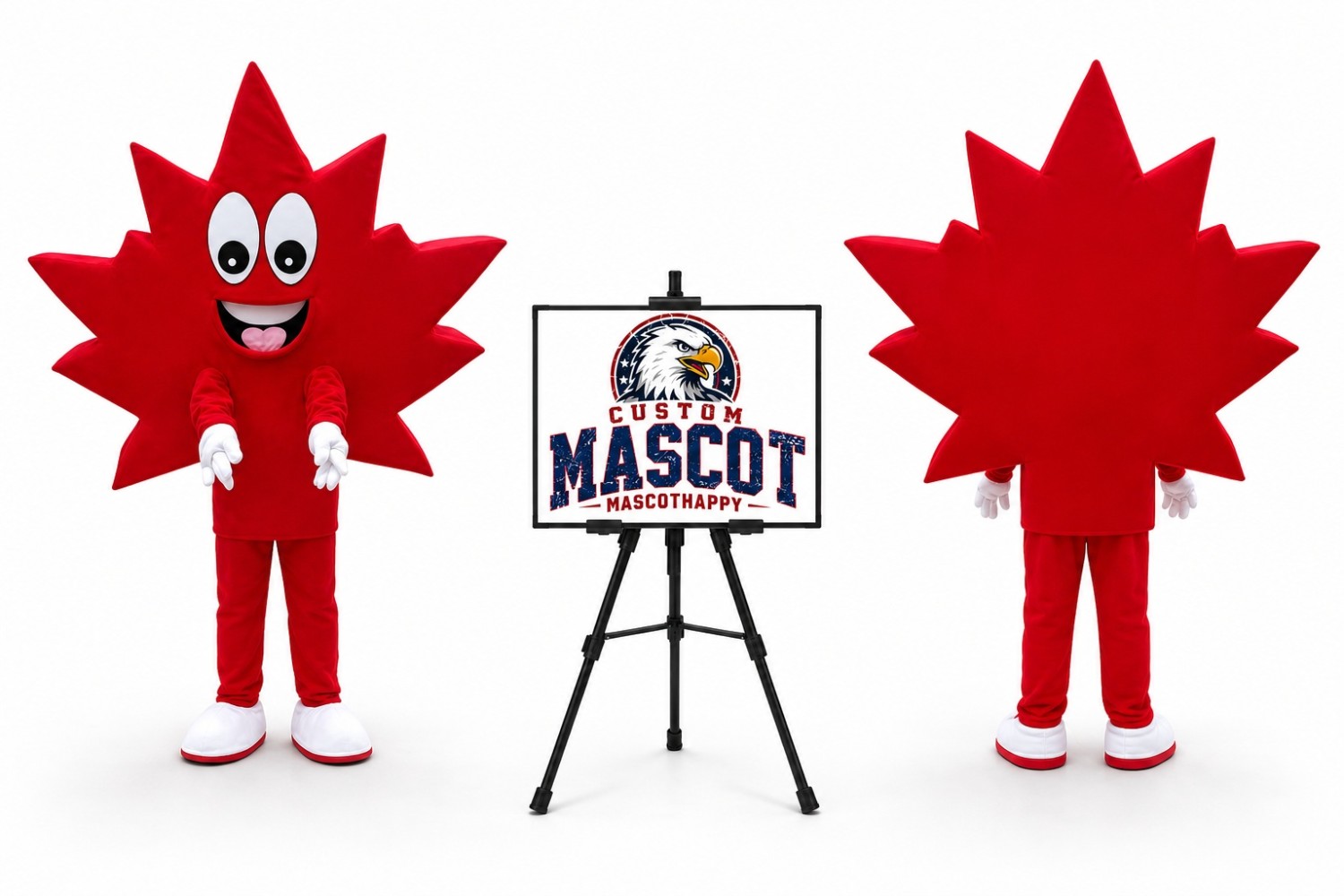 Maple Leaf Mascot Costume Maple Leaf Mascot Costume