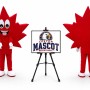 Maple Leaf Mascot Costume