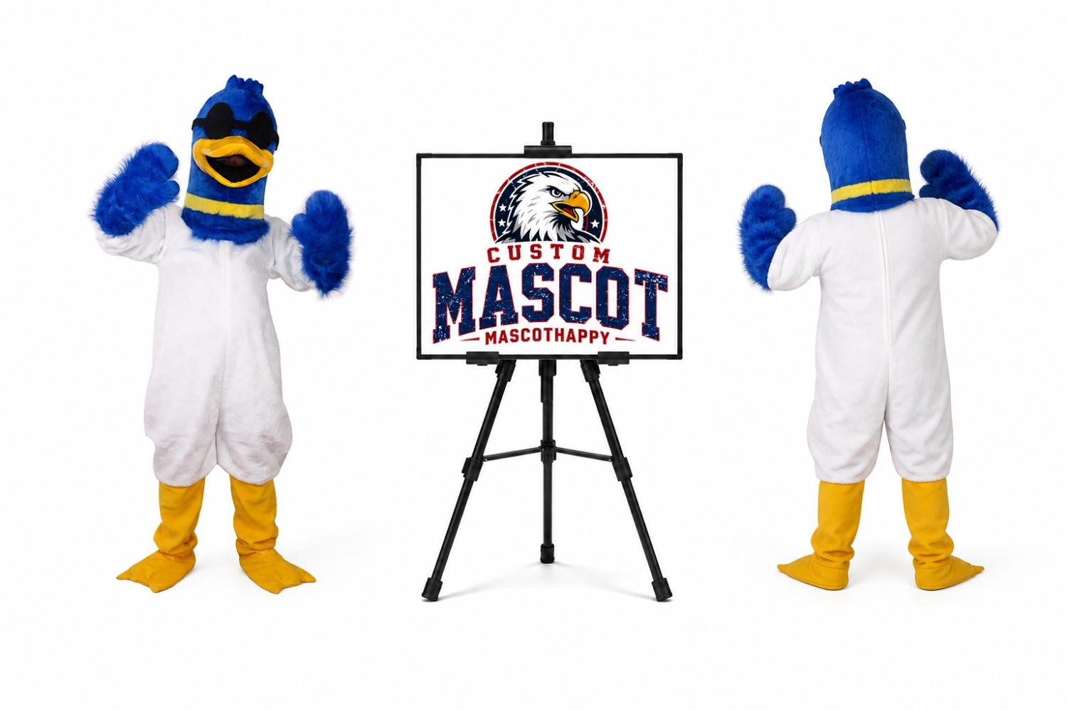 Wild Duck Bird Mascot Costume Wild Duck Bird Mascot Costume