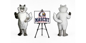 Wild Wolf Mascot Costume Wild Wolf Mascot Costume