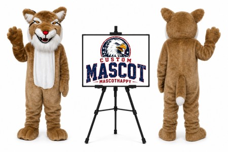 Wildcat Bobcat Mascot Costume