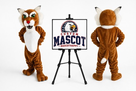 Wildcat Bobcat Cougar Mascot Costume