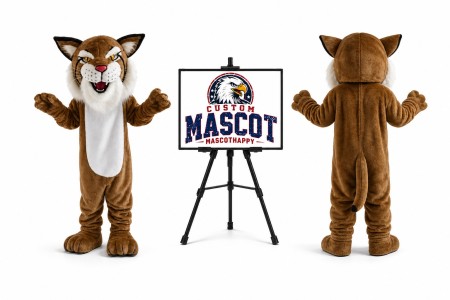 Wildcat Bobcat Mascot Costume