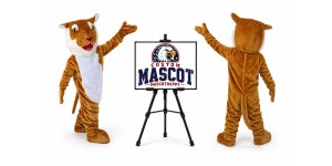 WildCat Panther Leopard Cougar Mascot Costume WildCat Panther Leopard Cougar Mascot Costume