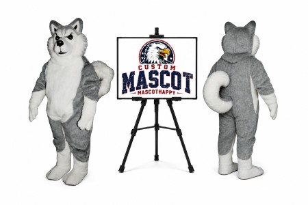 Willy Wolf Mascot Costume