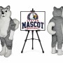 Willy Wolf Mascot Costume