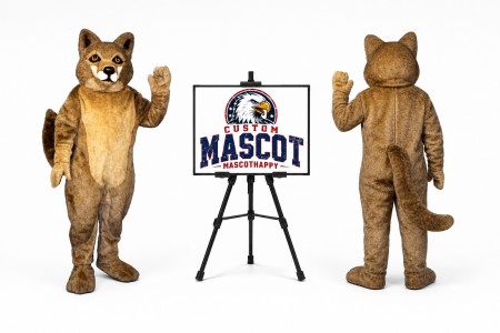 Winston Wolf Mascot Costume
