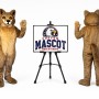 Winston Wolf Mascot Costume