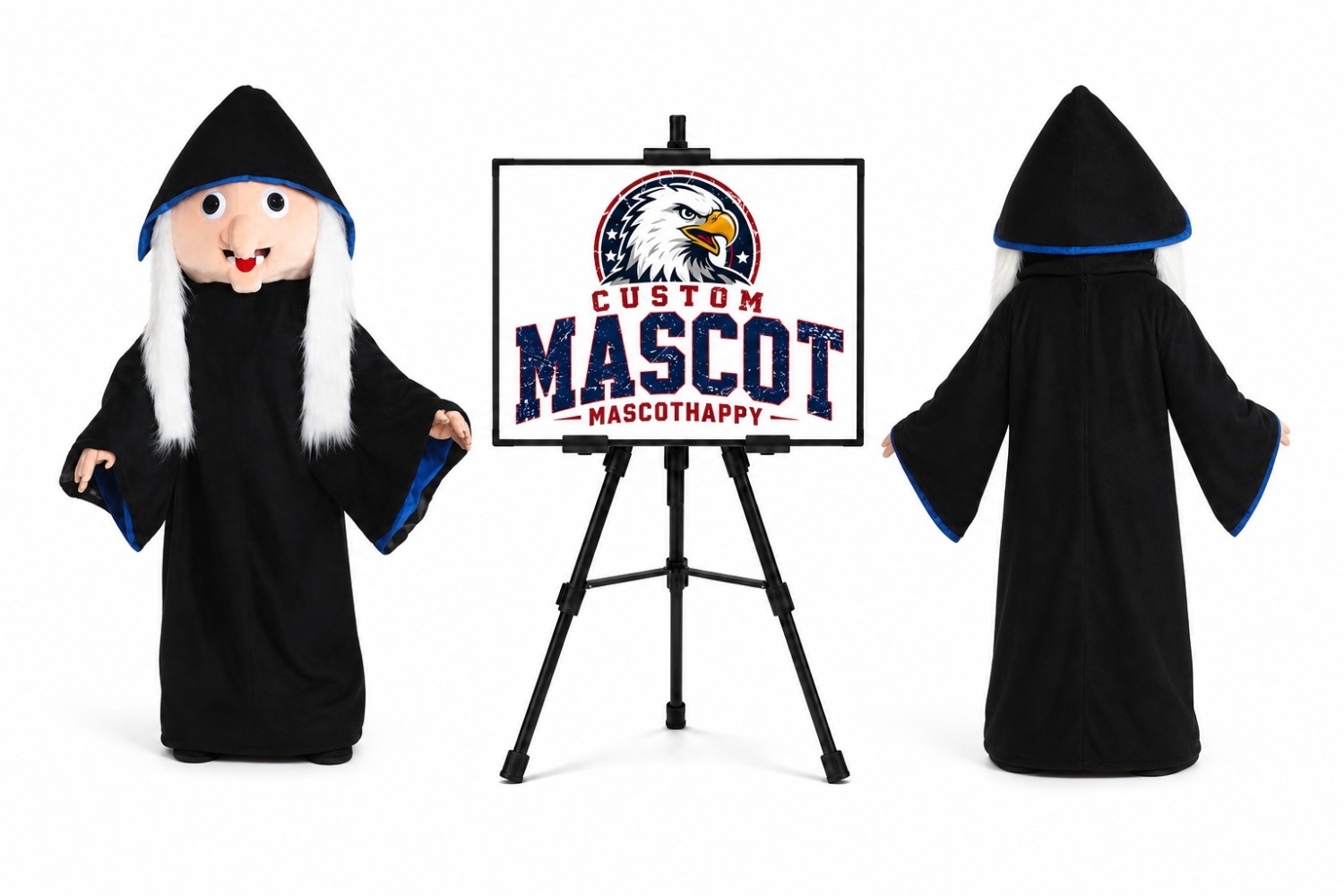 Witch Mascot Costume for Halloween Events Witch Mascot Costume for Halloween Events