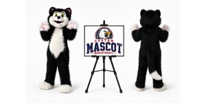 Wolf Baby Mascot Costume Wolf Baby Mascot Costume