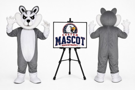 Wolf Cartoon Mascot Costume