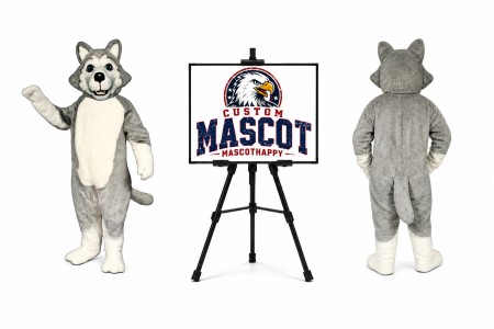 Wolf Dog Mascot Costume