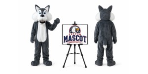 Wolf Mascot Costume Wolf Mascot Costume