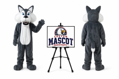 Wolf Mascot Costume