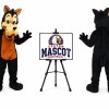 Wolf Mascot Costume