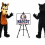Wolf Mascot Costume