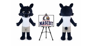 Wolf Mascot Costume Wolf Mascot Costume