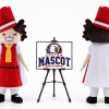 Women Girl Cook Mascot Costume for Food Events