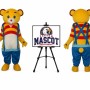 Baby Bear Mascot Costume