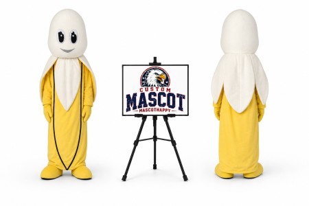 Banana Mascot Costume for Food Events