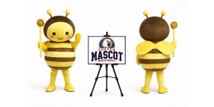 Bee Hornet Mascot Costume Bee Hornet Mascot Costume