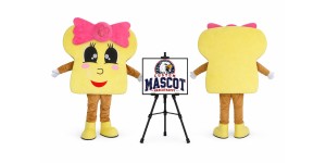 Bread Mascot Costume for Food Events Bread Mascot Costume for Food Events