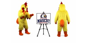 Cock Chicken Mascot Costume Cock Chicken Mascot Costume