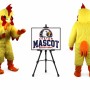 Cock Chicken Mascot Costume