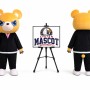 Married Plush Cartoon Bear Mascot Costume for Wedding Events