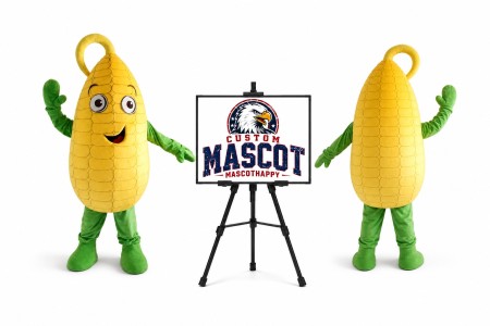 Corn Mascot Costume for Food Events
