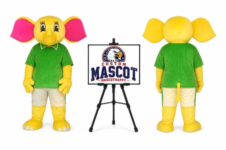Elephant Mascot Costume