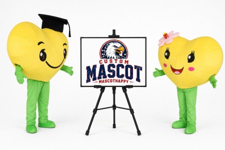 Love Heart Mascot Costume