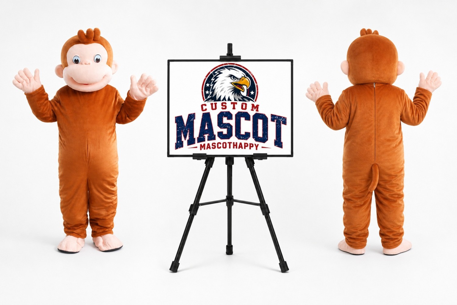 Monkey Halloween Mascot Costume for Halloween Events Monkey Halloween Mascot Costume for Halloween Events