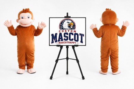 Monkey Halloween Mascot Costume for Halloween Events