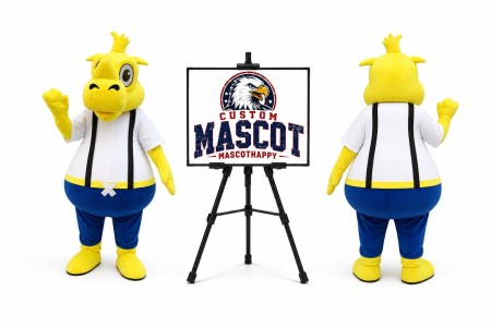 Rhino Mascot Costume