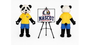 Shirt Panda Mascot Costume Shirt Panda Mascot Costume