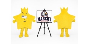 Star Mascot Costume Star Mascot Costume