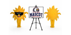 Sun Mascot Costume Sun Mascot Costume