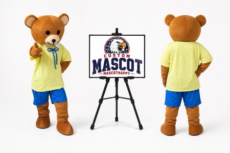 Teddy Bear Mascot Costume