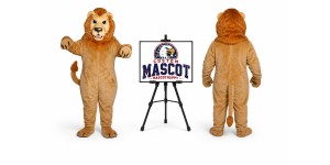 Mean Lion Mascot Costume Mean Lion Mascot Costume