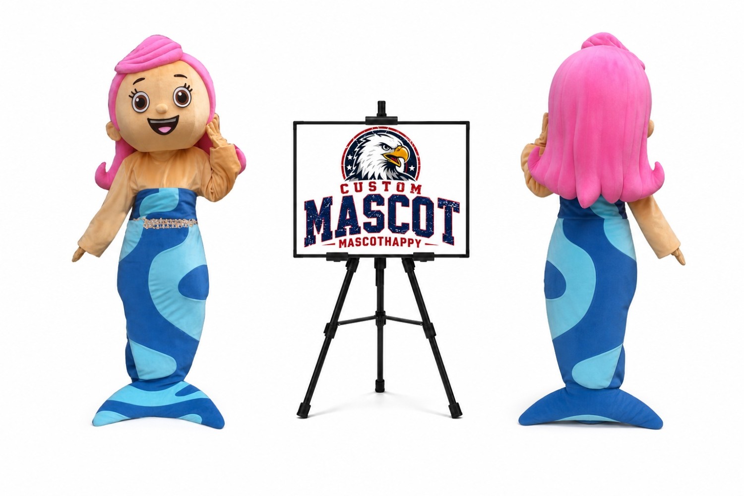Mermaid Fish Mascot Costume Mermaid Fish Mascot Costume