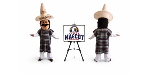 Mexican Man Mascot Costume Mexican Man Mascot Costume