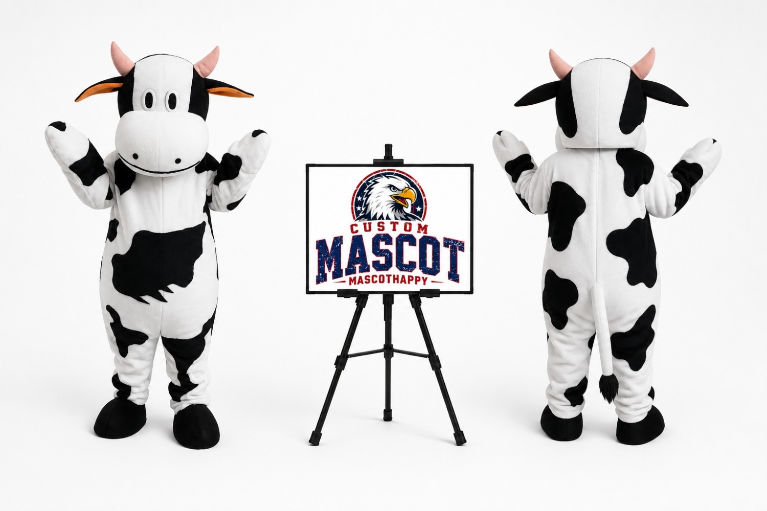 Milk Cow Dairy Cattle Mascot Costume Milk Cow Dairy Cattle Mascot Costume
